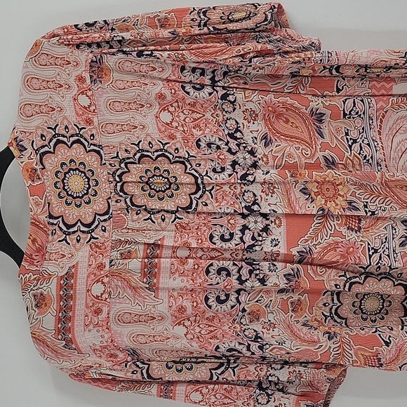 Nurture by Lamaze Pink Flutter Sleeve Blouse with Relaxed Pleats - Picture 11 of 16